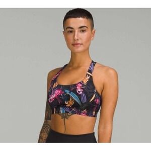 Lululemon | Energy Bra Floral Medium Support | Women's Size 6